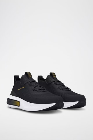 Baskets en cuir Under Armour Phantom 4 - Noir et jaune