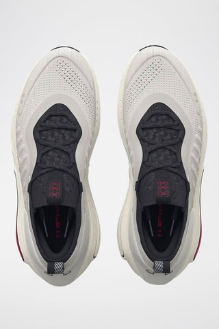 Baskets en cuir Under Armour Phantom 4 - Gris et noir