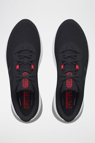 Baskets en cuir Under Armour HOVR Turbulence 2 RS - Noir et blanc