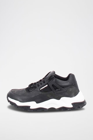 Sneakers en cuir Swift Camou Noir