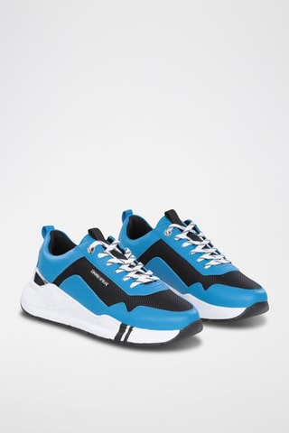 Sneakers en cuir Concorde Bleu