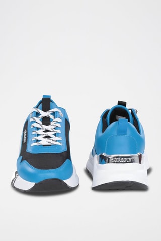 Sneakers en cuir Concorde Bleu