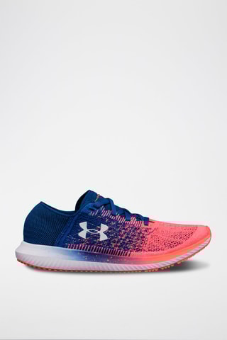 Sneakers UA W Threadborne Bleu pétrole et corail