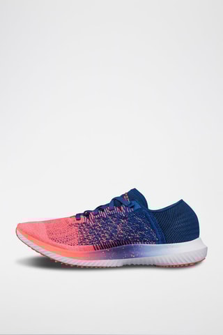 Sneakers UA W Threadborne Bleu pétrole et corail