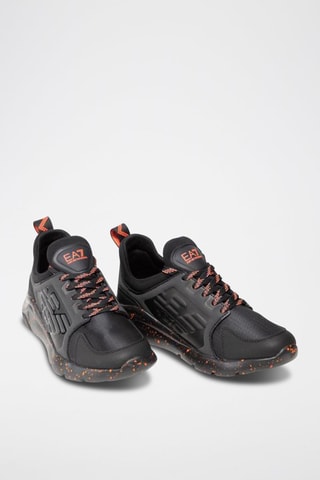 Sneakers Noir et orange