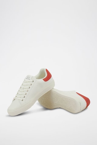 Sneakers Blanc et rouge