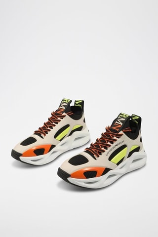 Baskets - Noir et beige