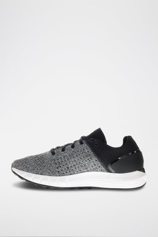 Sneakers UA Hovr Sonic NC - Gris chiné et noir
