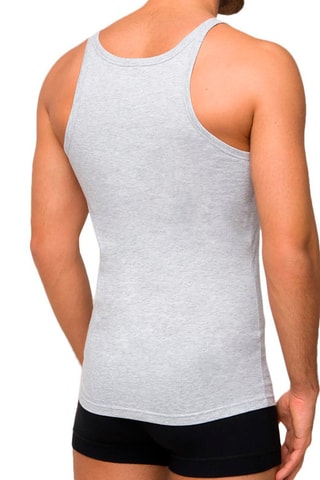 2 débardeurs - Noir et gris