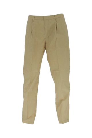 Pantalon droit Beige