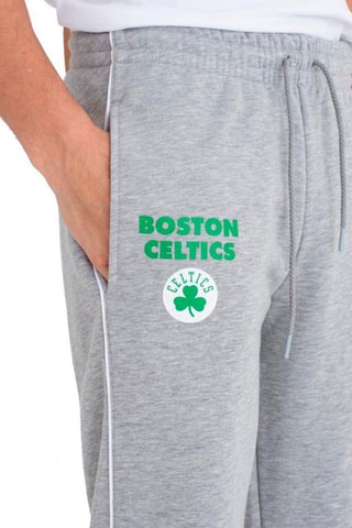 Jogging NBA Stripe Piping Boston Celtics - Gris chiné et vert
