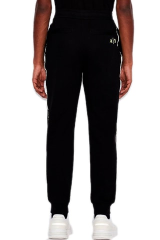 Pantalon de survêtement - Noir et jaune fluo