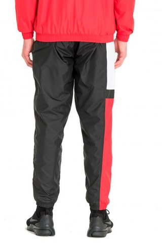 Pantalon de survêtement Colour Block Track - Noir et rouge