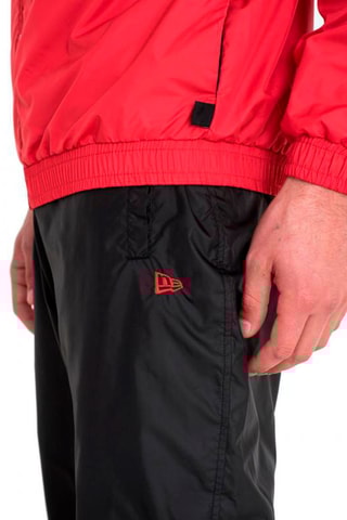 Pantalon de survêtement Colour Block Track - Noir et rouge