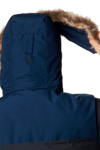 Parka à capuche Marquam Peak - Bleu marine et bleu foncé