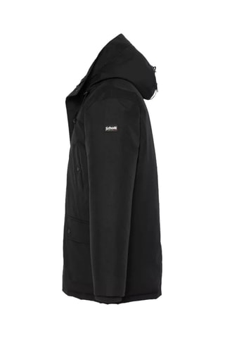 Parka à capuche Elder - Noir