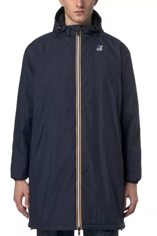 Parka à capuche Eiffel East Warm - Bleu marine