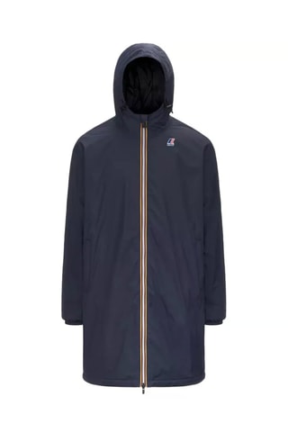 Parka à capuche Eiffel East Warm - Bleu marine