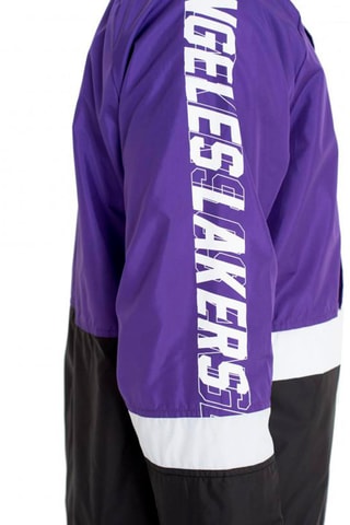 Veste coupe-vent NBA Colour Block Track Los Angeles Lakers - Violet