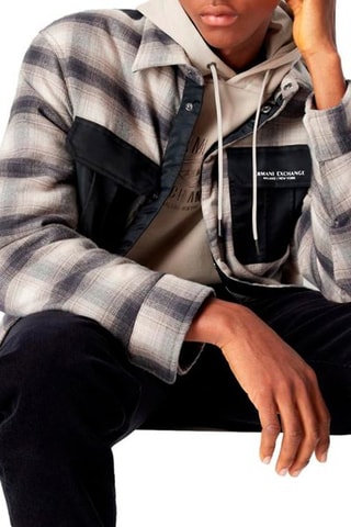 Veste - Beige et bleu marine