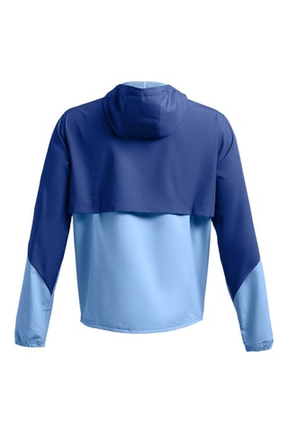 Veste à capuche - Bleu et gris