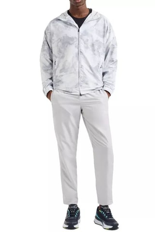 Veste à capuche et pantalon - Gris et violet