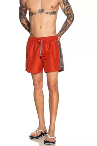 Short de bain - Orange