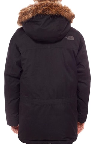 Parka à capuche  - Noir