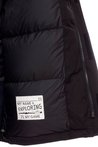 Parka à capuche  - Noir