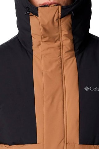 Parka à capuche Down - Marron et noir