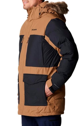 Parka à capuche Marquam Peak Fusion - Marron et noir