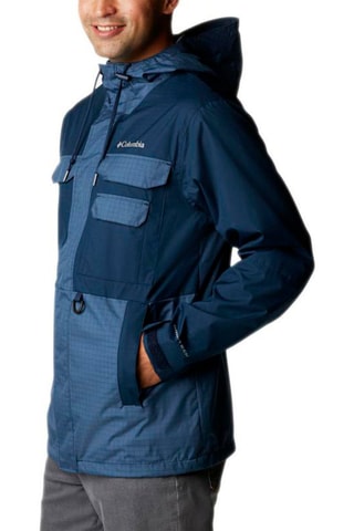 Coupe-vent à capuche Buckhollow - Bleu