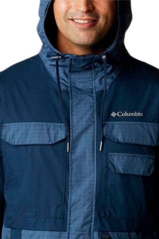 Coupe-vent à capuche Buckhollow - Bleu