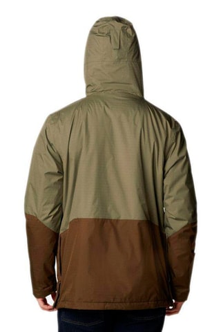 Coupe-vent à capuche Buckhollow Insulted - Kaki et marron