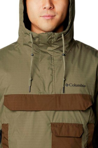 Coupe-vent à capuche Buckhollow Insulted - Kaki et marron