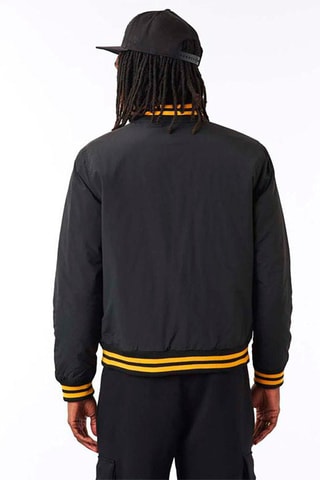 Bomber Team Logo Los Angeles Lakers - Noir