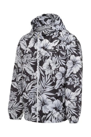 Blouson à capuche Mayia Noir et blanc