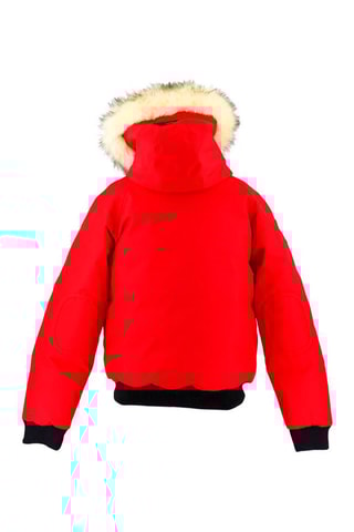 Parka à capuche - Rouge