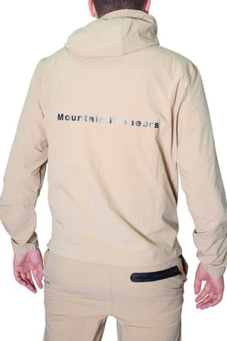 Coupe-vent à capuche Bonifacio - Beige