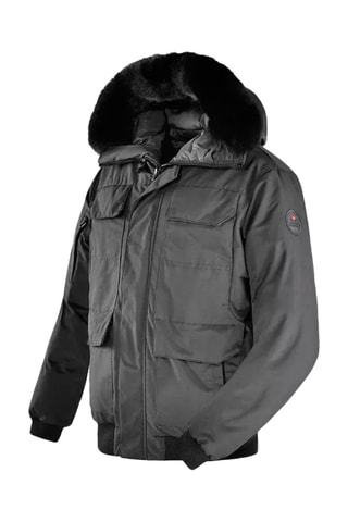 Blouson à capuche Raptor - Gris foncé