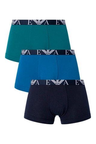 3 boxers - Vert, bleu et noir