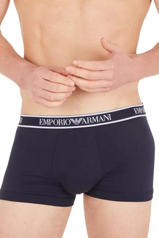 3 boxers - Bleu et blanc