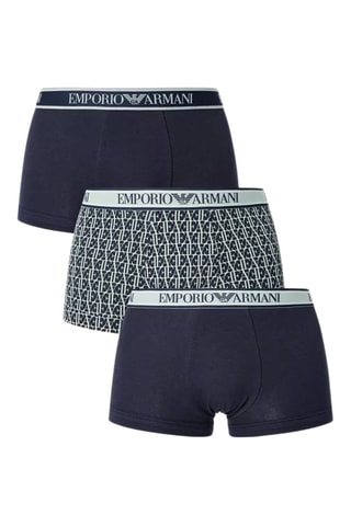 3 boxers - Bleu marine 