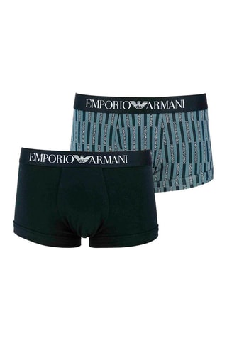 2 boxers Noir et bleu