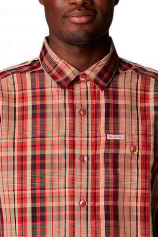 Chemise Silver Ridge Lite - Beige et rouge