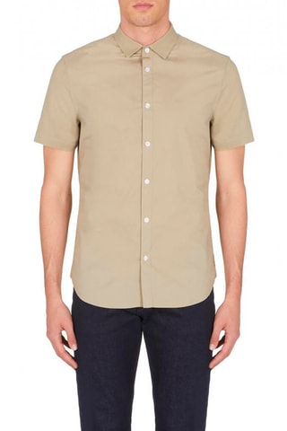 Chemise regular - Beige