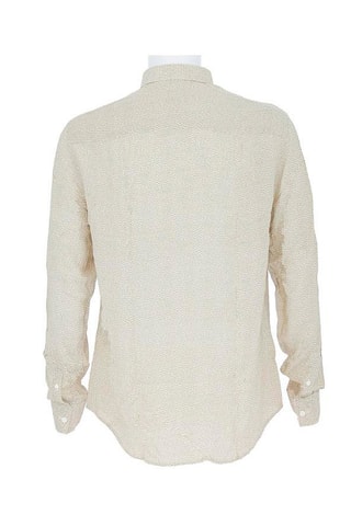 Chemise - Beige et blanc