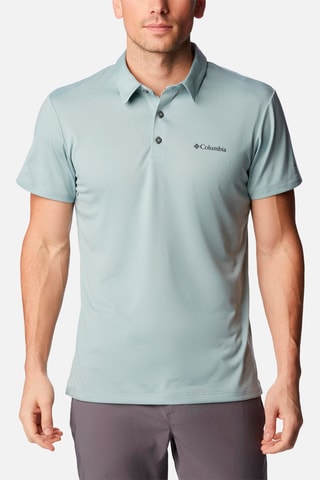 Polo Triple Canyon Tech Bleu clair