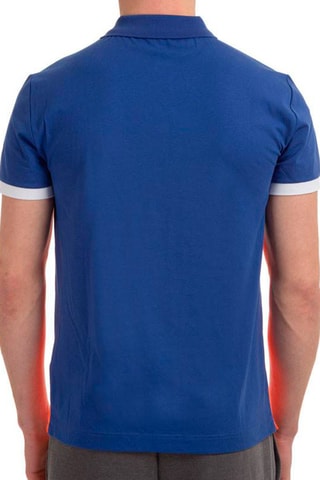 Polo - Bleu et orange