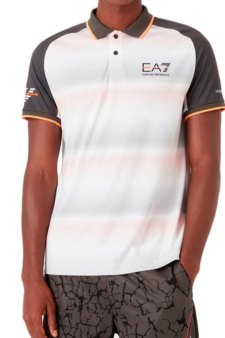 Polo - Blanc et marron